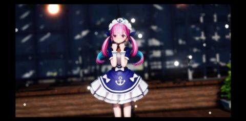 [同人动画][MMD]阿夸2部+白上1部