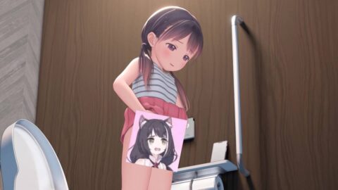 [同人动画][fanbox][Custom_Udon][8月新作动画：トイレで/卫生间/Restroom][附前作]