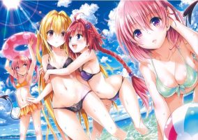 [图包图集]To LOVEる―とらぶる― ダークネス画集 Harem Gold[1.02G][百度秒传]